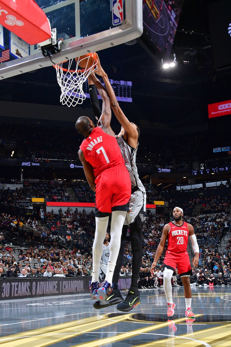 九游体育-本赛季限制对方命中率最低榜：文班仅排第二 KD第五 雷霆3人前十